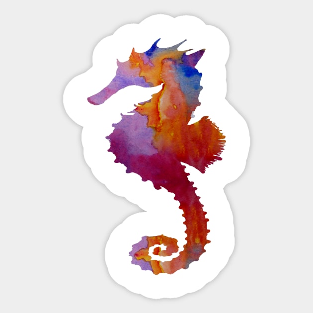 Seahorse Sticker by BittenByErmines